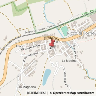 Mappa Via Caserme, 8, 43045 Fornovo di Taro, Parma (Emilia Romagna)