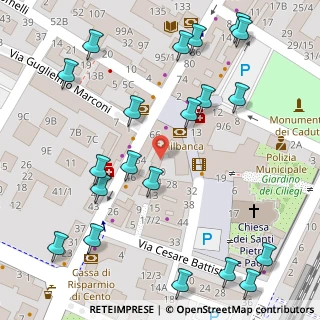 Mappa Piazza Martiri della Liberazione, 40018 San Pietro In Casale BO, Italia (0.086)
