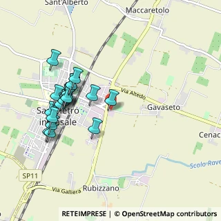 Mappa Via G Coccaro, 40018 San Pietro in Casale BO, Italia (0.9755)