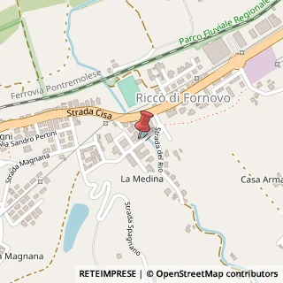 Mappa Via Raffaello Sanzio, 6, 43045 Fornovo di Taro, Parma (Emilia Romagna)