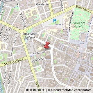 Mappa Via Guasco, 2E, 42121 Reggio nell'Emilia, Reggio nell'Emilia (Emilia Romagna)