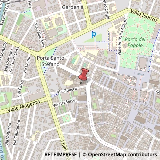Mappa Via Guasco, 5, 42121 Sassuolo, Modena (Emilia Romagna)