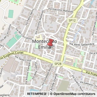 Mappa Via Reverberi A., 22, 42027 Montecchio Emilia, Reggio nell'Emilia (Emilia Romagna)