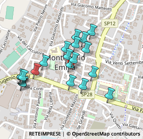 Mappa LAB 24 ABBIGLIAMENTO Via Antonio, 42027 Montecchio Emilia RE, Italia (0.21)