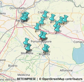 Mappa Via Guinea, 44015 Portomaggiore FE, Italia (12.6975)