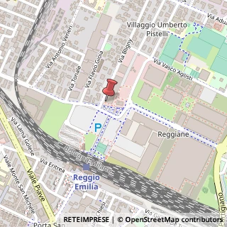 Mappa Via Bligny, 1/A, 42124 Reggio nell'Emilia, Reggio nell'Emilia (Emilia Romagna)