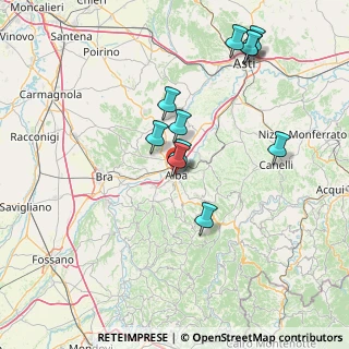 Mappa Via Gazzano, 12051 Alba CN, Italia (14.62727)