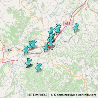 Mappa Via Gazzano, 12051 Alba CN, Italia (5.65556)