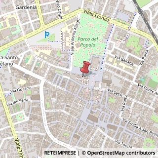Mappa Galleria Cavour, 7, 42121 Reggio nell'Emilia, Reggio nell'Emilia (Emilia Romagna)