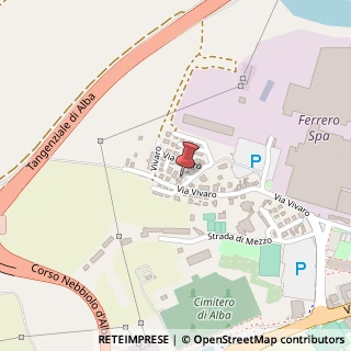 Mappa Via Vivaro, 102, 12051 Alba, Cuneo (Piemonte)