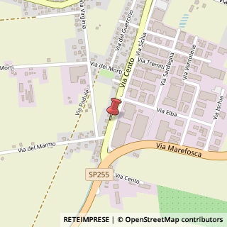 Mappa Via cento 111, 40017 San Giovanni in Persiceto, Bologna (Emilia Romagna)