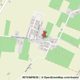 Mappa Via Chiesa Saliceto, 21, 41011 Campogalliano, Modena (Emilia Romagna)
