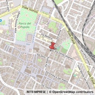 Mappa Via Roma,  15, 42100 Reggio nell'Emilia, Reggio nell'Emilia (Emilia Romagna)