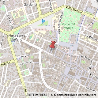 Mappa Via dell'Aquila, 6, 42121 Reggio nell'Emilia, Reggio nell'Emilia (Emilia Romagna)