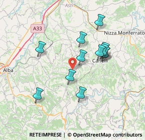 Mappa Strada Montaldi, 12058 Santo Stefano Belbo CN, Italia (6.56833)