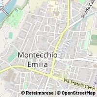 Map Montecchio Emilia