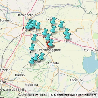 Mappa SP Ferrara, 44015 Portomaggiore FE, Italia (13.1325)
