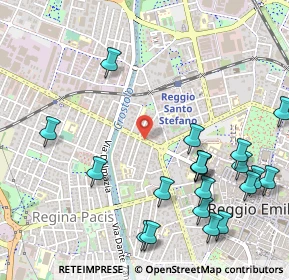 Mappa Via Emilia All'Angelo, 42124 Reggio nell'Emilia RE, Italia (0.6525)