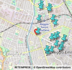 Mappa Via Emilia All'Angelo, 42124 Reggio nell'Emilia RE, Italia (0.6055)