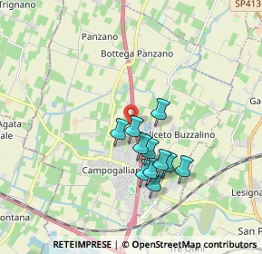 Mappa 41011 Carpi MO, Italia (1.46545)