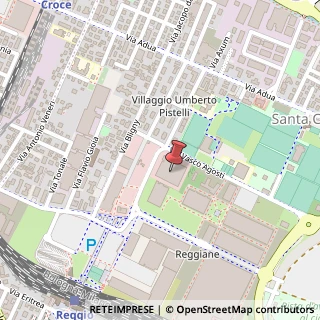Mappa Via Vasco Agosti, 3, 42100 Reggio nell'Emilia, Reggio nell'Emilia (Emilia Romagna)