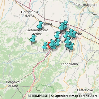 Mappa Via P. D'Italy, 43014 Medesano PR, Italia (11.48)