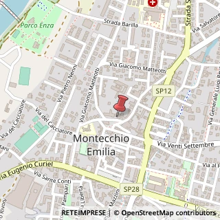Mappa Piazza Cavour, 15, 42027 Montecchio Emilia, Reggio nell'Emilia (Emilia Romagna)