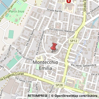 Mappa Piazza Cavour, 13, 42027 Montecchio Emilia, Reggio nell'Emilia (Emilia Romagna)
