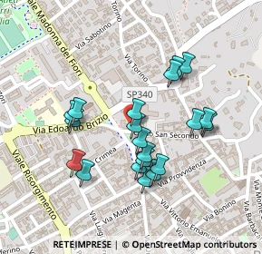 Mappa Via Vittorio Emanuele II, 12100 Cuneo CN, Italia (0.2075)