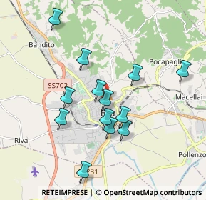 Mappa Vicolo Fossaretto, 12042 Bra CN, Italia (1.71077)