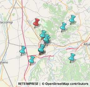 Mappa Vicolo Fossaretto, 12042 Bra CN, Italia (5.86917)