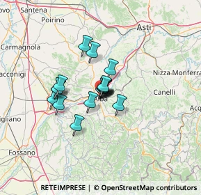 Mappa Piazza S. Francesco D'Assisi, 12051 Alba CN, Italia (8.00471)
