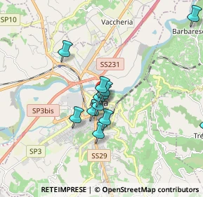 Mappa Via Alerino Como, 12051 Alba CN, Italia (1.49833)