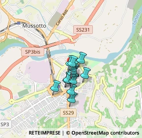 Mappa Via Bosio, 12051 Alba CN, Italia (0.46769)