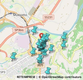 Mappa Via Bosio, 12051 Alba CN, Italia (0.748)
