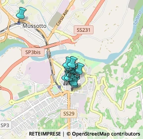 Mappa Via Bosio, 12051 Alba CN, Italia (0.47083)