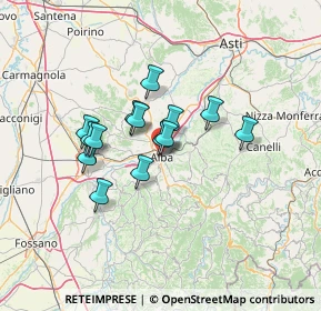 Mappa Piazza Garibaldi, 12051 Alba CN, Italia (9.94214)