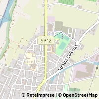 Mapa Montecchio Emilia