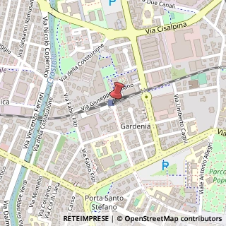 Mappa Viale Trento e Trieste, 11, 42124 Reggio nell'Emilia, Reggio nell'Emilia (Emilia Romagna)