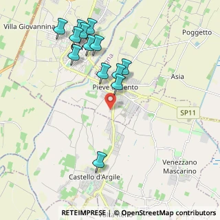 Mappa Via Galileo Galilei, 40066 Pieve di cento BO, Italia (2.18308)