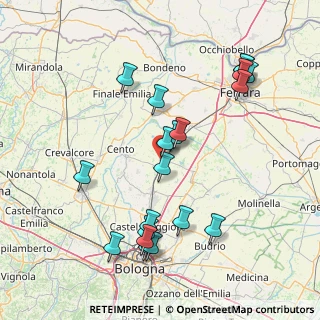 Mappa Via 2 Agosto, 40018 San Pietro In Casale BO, Italia (16.9385)