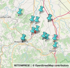 Mappa Regione Rocchiolo, 15010 Rivalta Bormida AL, Italia (6.38133)