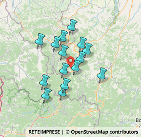 Mappa Località Poggio Rondino SNC, 29020 Corte Brugnatella PC, Italia (10.96667)