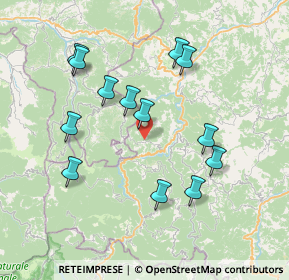 Mappa Località Poggio Rondino SNC, 29020 Corte Brugnatella PC, Italia (7.46)