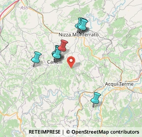 Mappa Regione Fleisa, 14042 Rocchetta Palafea AT, Italia (6.28455)