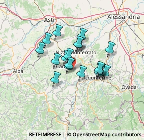 Mappa Regione Fleisa, 14042 Rocchetta Palafea AT, Italia (9.7925)