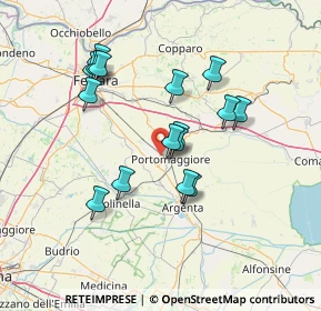 Mappa Via delle Anime, 44015 Portomaggiore FE, Italia (12.90563)