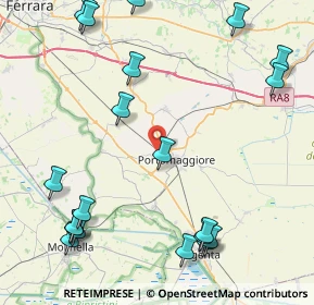 Mappa Via delle Anime, 44015 Portomaggiore FE, Italia (11.3545)