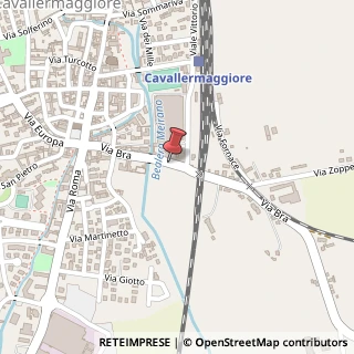 Mappa Via bra, 12030 Cavallermaggiore, Cuneo (Piemonte)