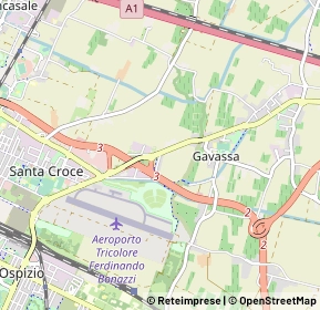 Mappa Via Roberto, 42122 Reggio nell'Emilia RE, Italia (0.862)